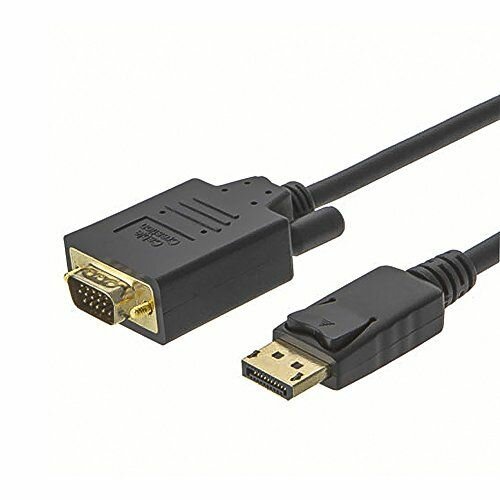 Видеоадаптер-кабель 1.8 м DisplayPort M -> VGA 15M (ORIENT C708) — фото 1