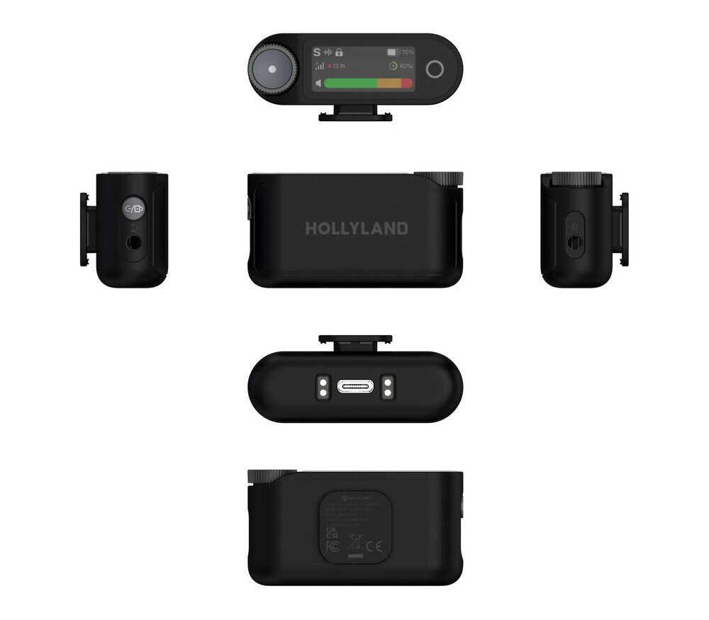 Беспроводная система Hollyland LARK MAX 2 Ultimate Combo, 2 TX + 2 RX + OWS — фото 1