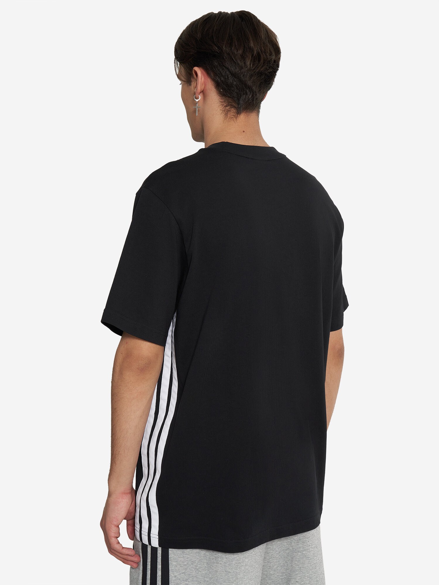 Футболка adidas, размер 2XL, черный — фото 1