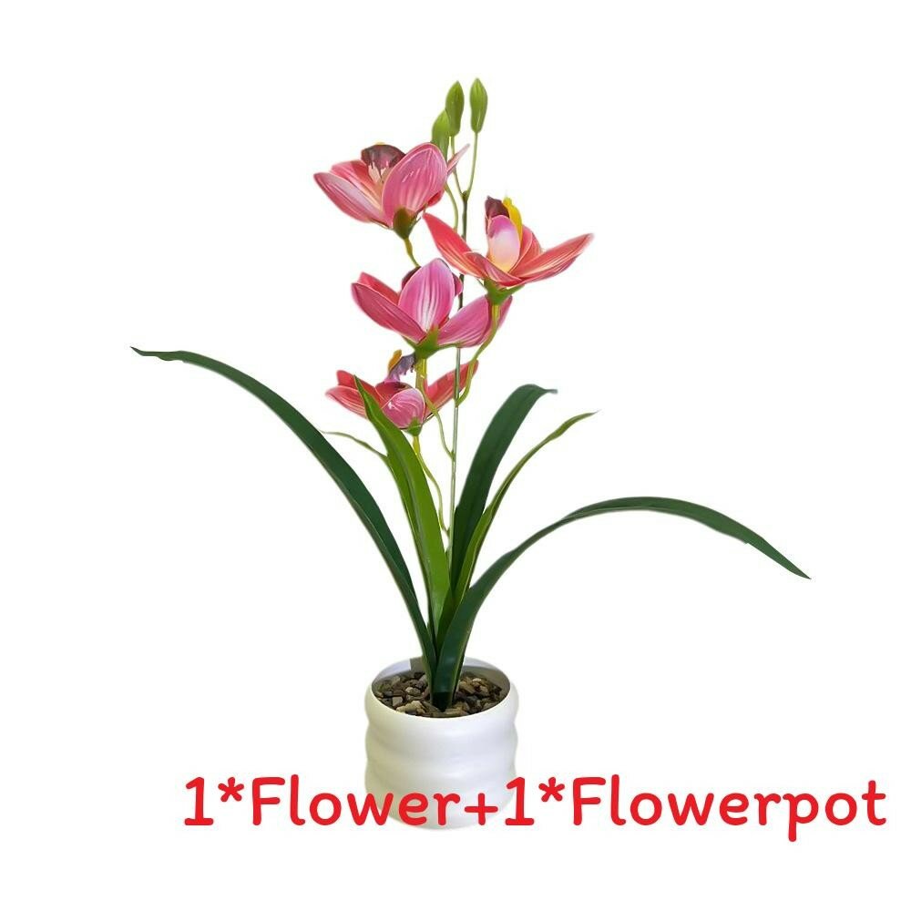 Artificial rain flower stone decor with multicolor pebbles for wedding and event settings