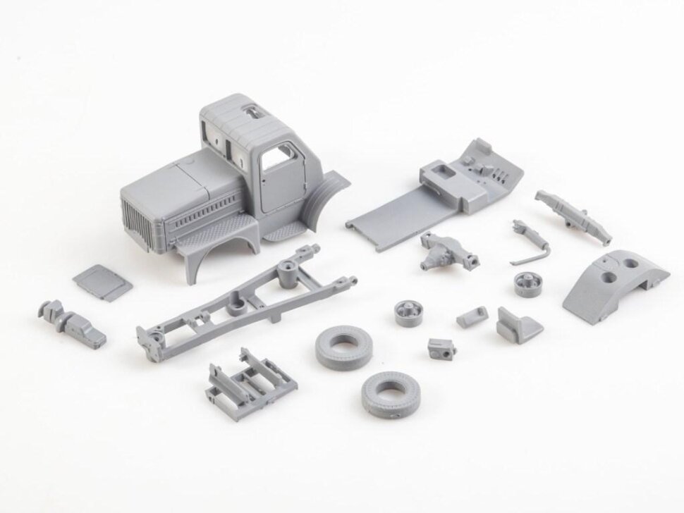 Сборная модель Погрузчик ЛЗА-4045 (1/43) 8010AVD — фото 1