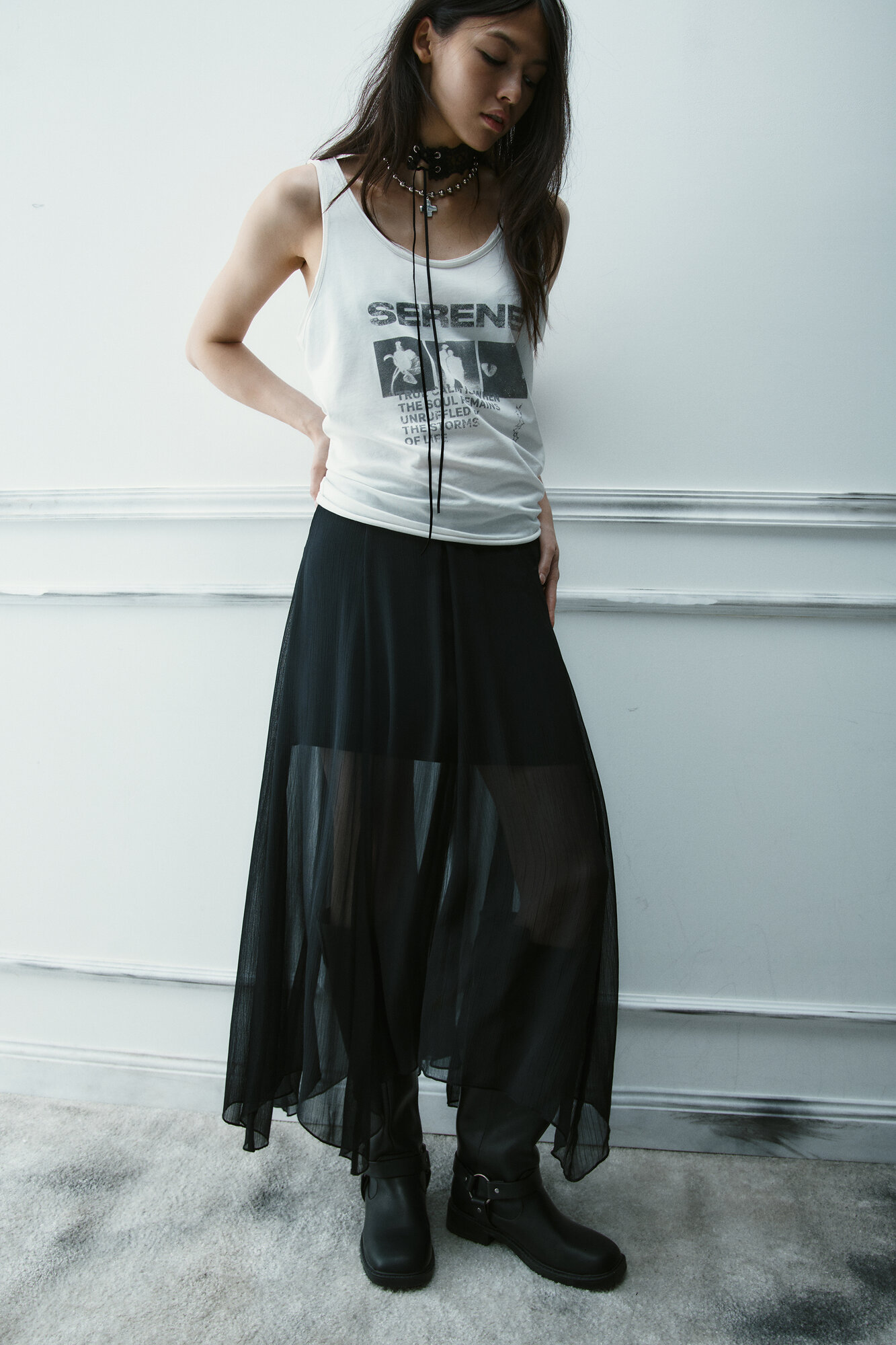 Юбка Befree Women Rock, размер M, черный