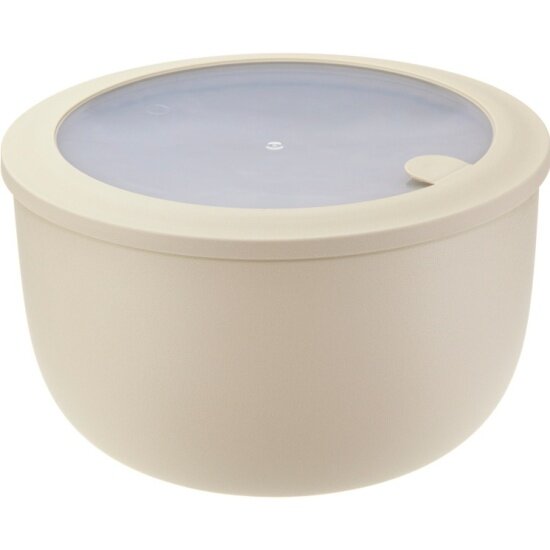 Миска Idea герметичная НЕО 36л с клапаном для СВЧ М 1327 Латте