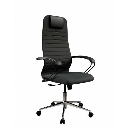 Компьютерное кресло METTA SU-BP-10 PL (SU-B-10 100/001) офисное, обивка: текстиль, цвет: черное