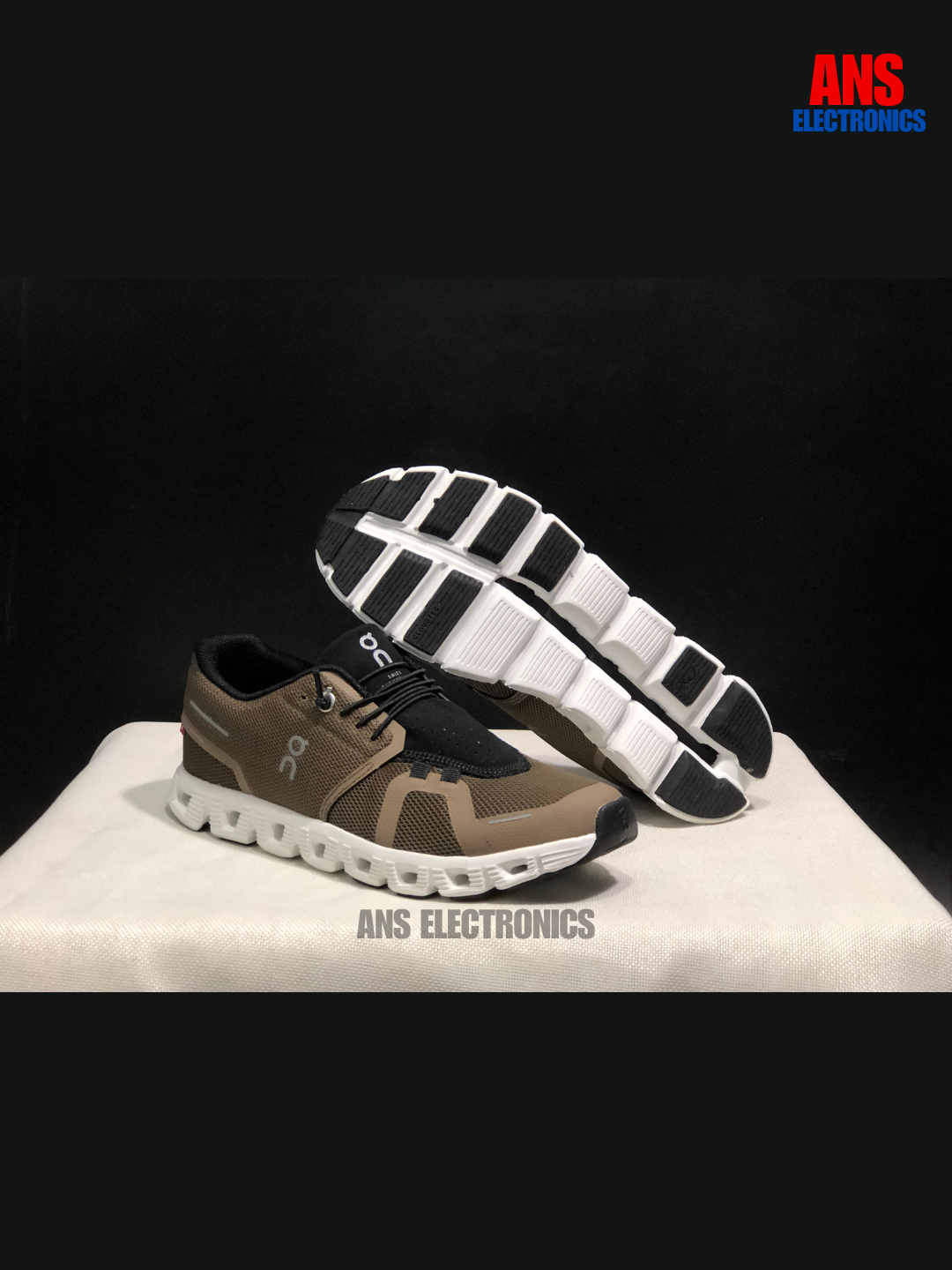 Кроссовки  On Cloud, полнота B (US)/ на среднюю стопу, размер 42, бронзовый — фото 1