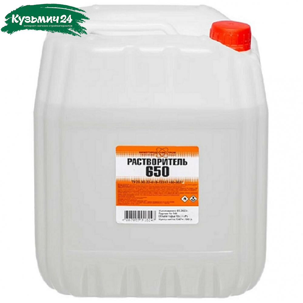 Растворитель Virtuoso 650 3 л канистра для эпоксидных алкидных и акриловых красок (1/8)