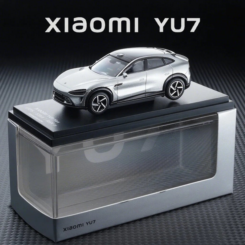 Набор моделей автомобилей Xiaomi Yu7 1:64
