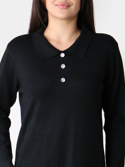 Свитер , размер OneSize, черная — фото 1