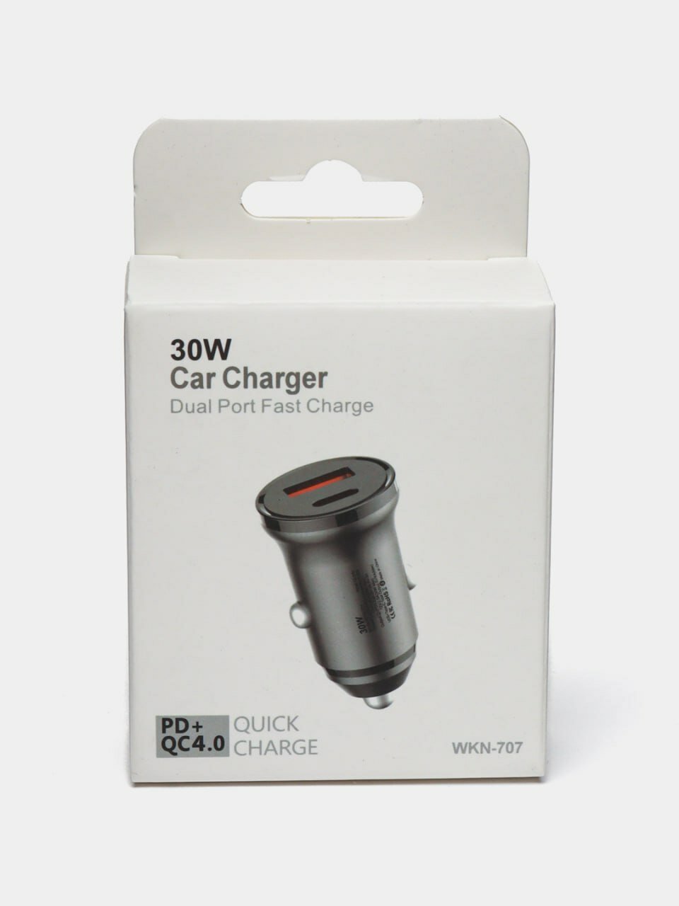 Turbo Зарядное Устройство для Авто 30W с Быстрой Зарядкой PD и QC4.0