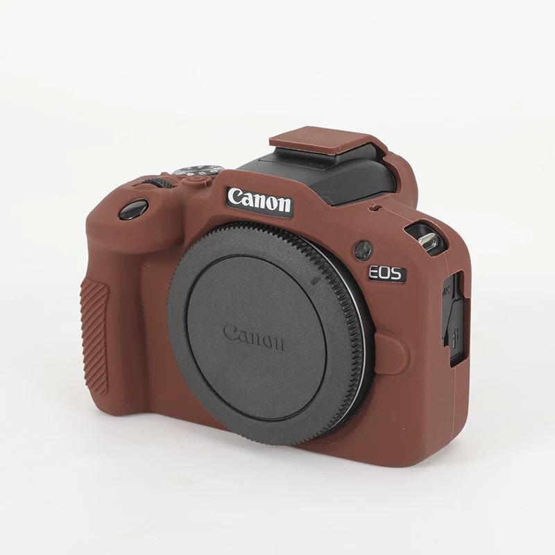 Защитный чехол для Canon R100 - Коричневый цвет