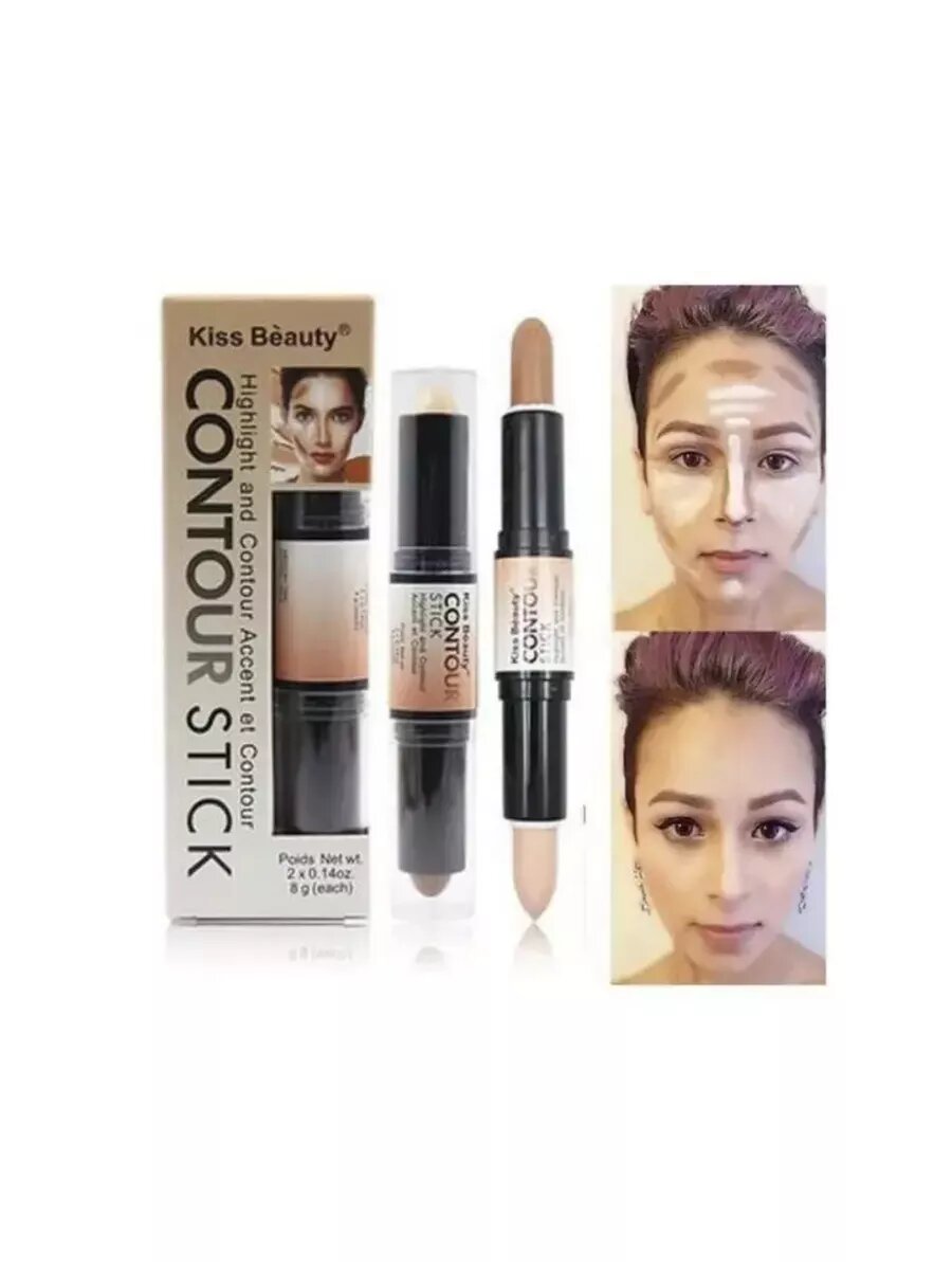 Wonder Stick 2 в 1 Создай профессиональный макияж за считанные минуты, не выходя из дома TLM