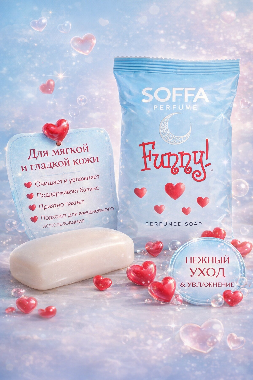 Перфорированное мыло для тело — фото 1