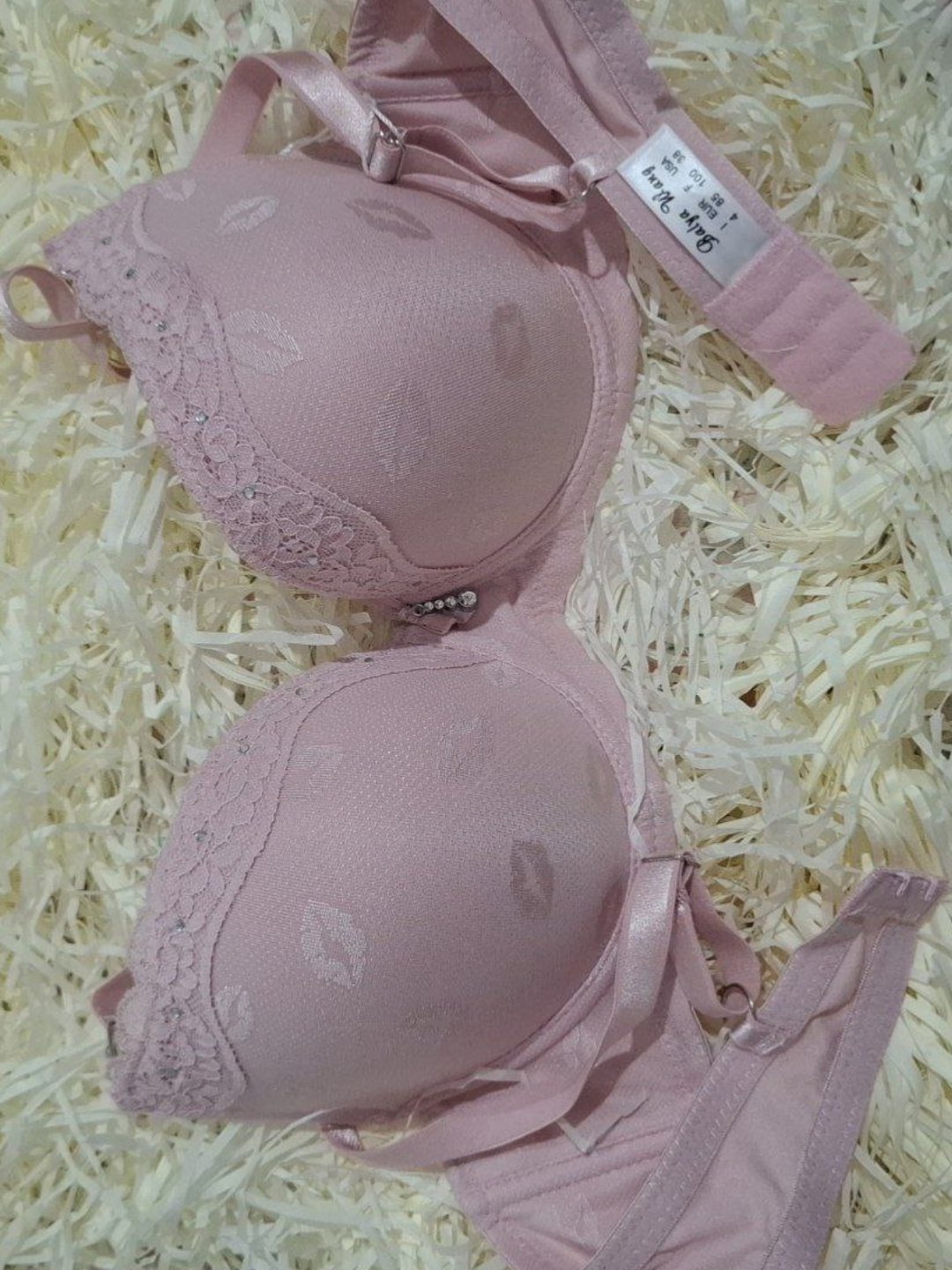 Бюстгальтер, 1 шт., размер 80B, pink — фото 1