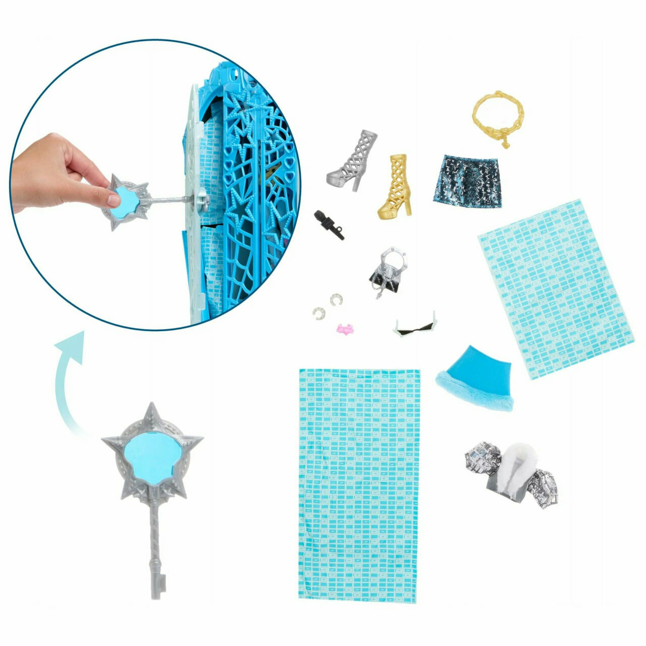 Кукла Monster High Фрэнки Штейн (Frankie Stein) - Skulltimates Secrets Hauntlywood Series (JBG81) — фото 1