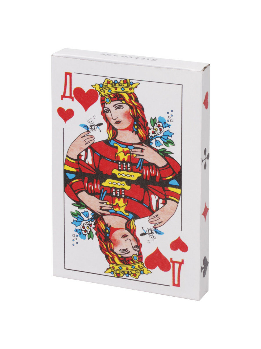Карты игральные, 36 карт, с пластиковым покрытием, 454215, 10шт.