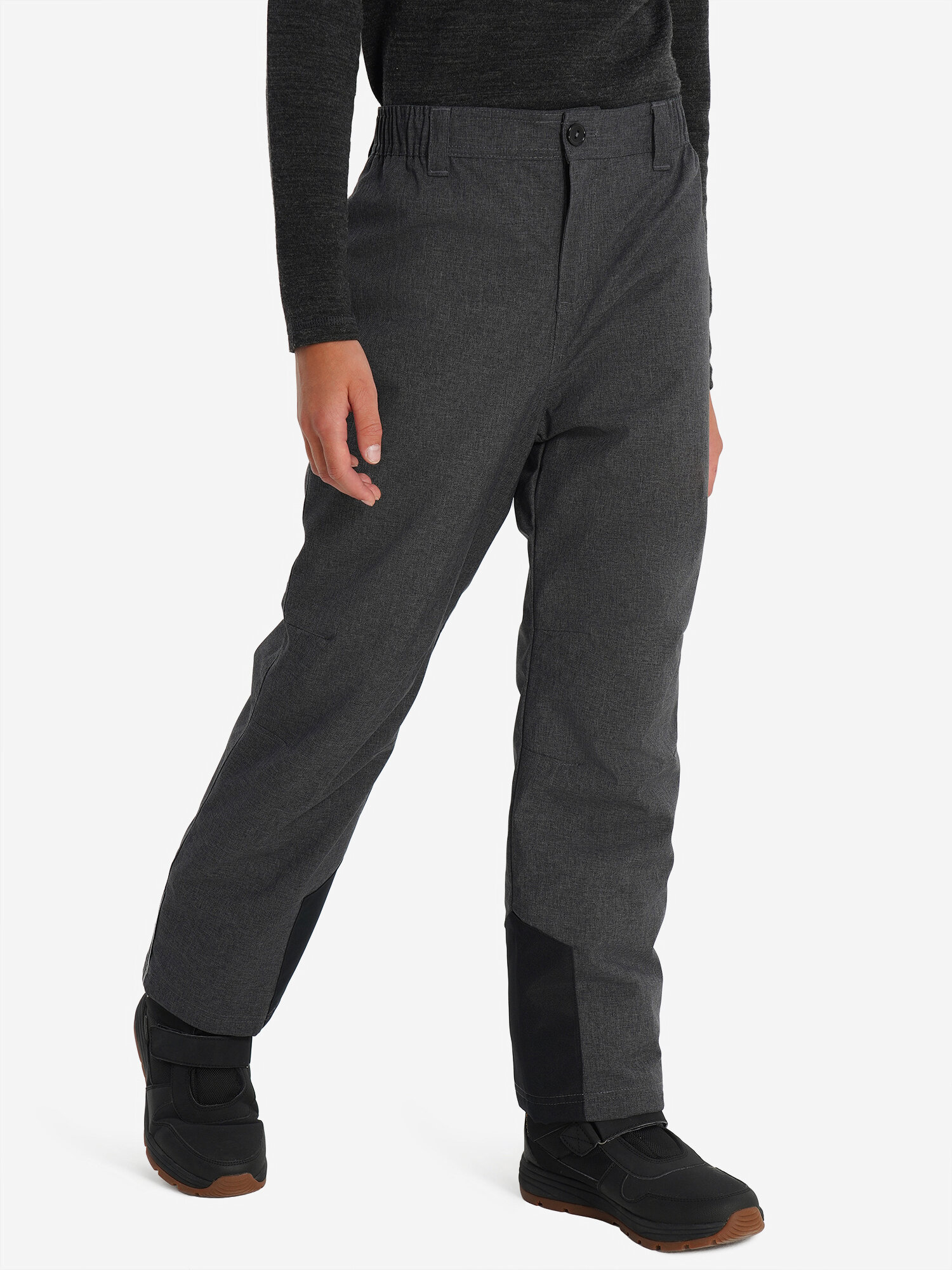 Брюки утеплённые OUTVENTURE Travel Boy's Padded Pants размер 158-164  серый