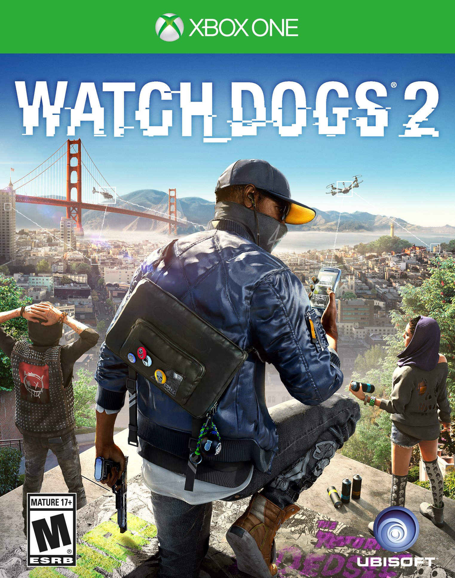 Игра Watch Dogs 2, цифровой ключ для Xbox One/Series X|S , русская озвучка