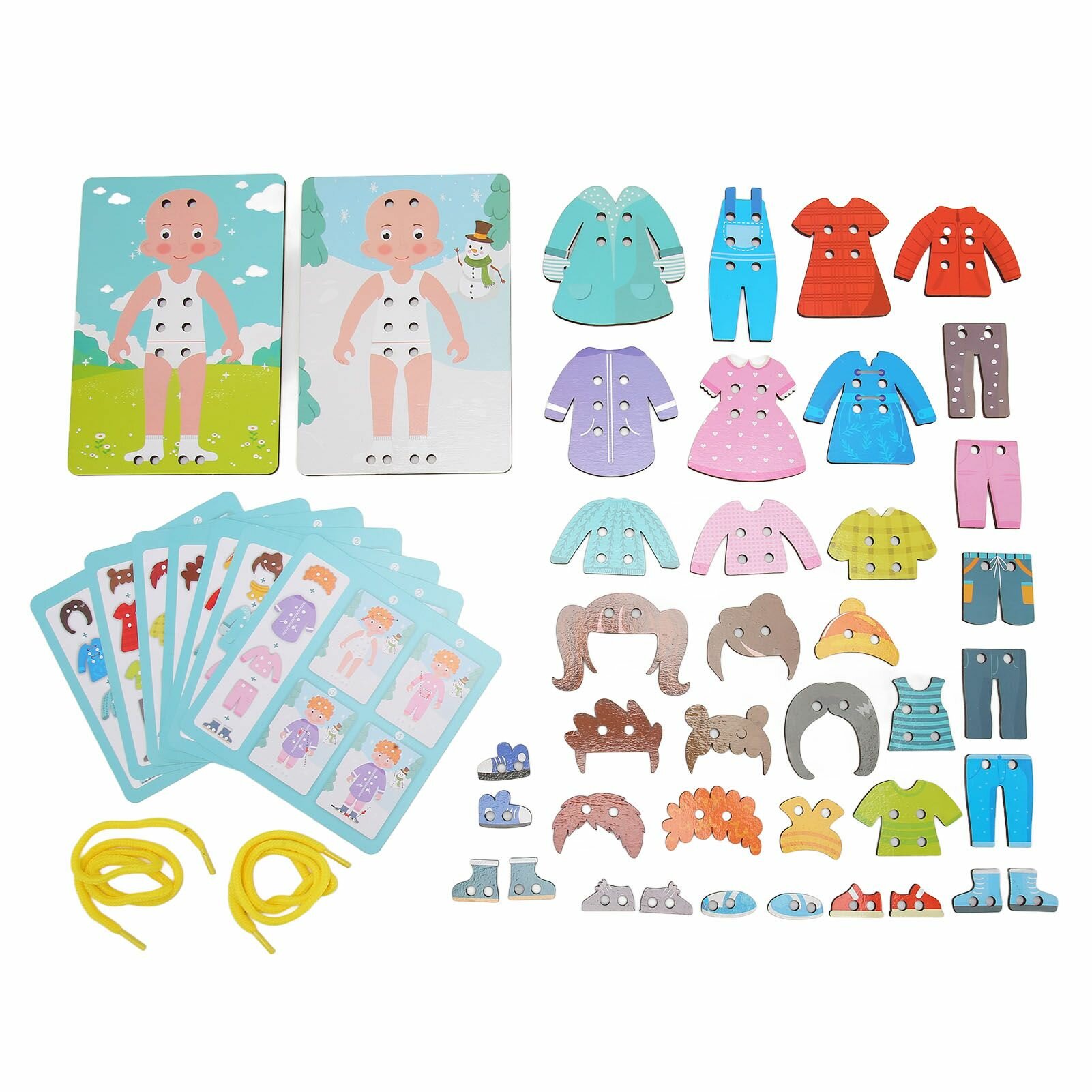 Деревянные игрушки с резьбой по шнуровке, прозрачные узоры, обучающие деревянные панели с резьбой, игрушки для детей старше 3 лет