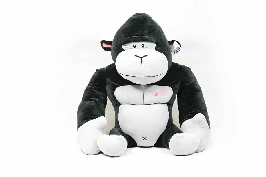 Мягкая игрушка "Горилла забавная" 80 см — фото 1