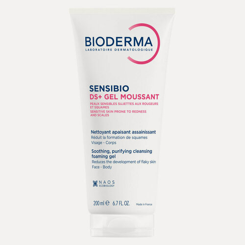 Изображение товара Bioderma Sensibio DS+ Очищающий гель 200мл