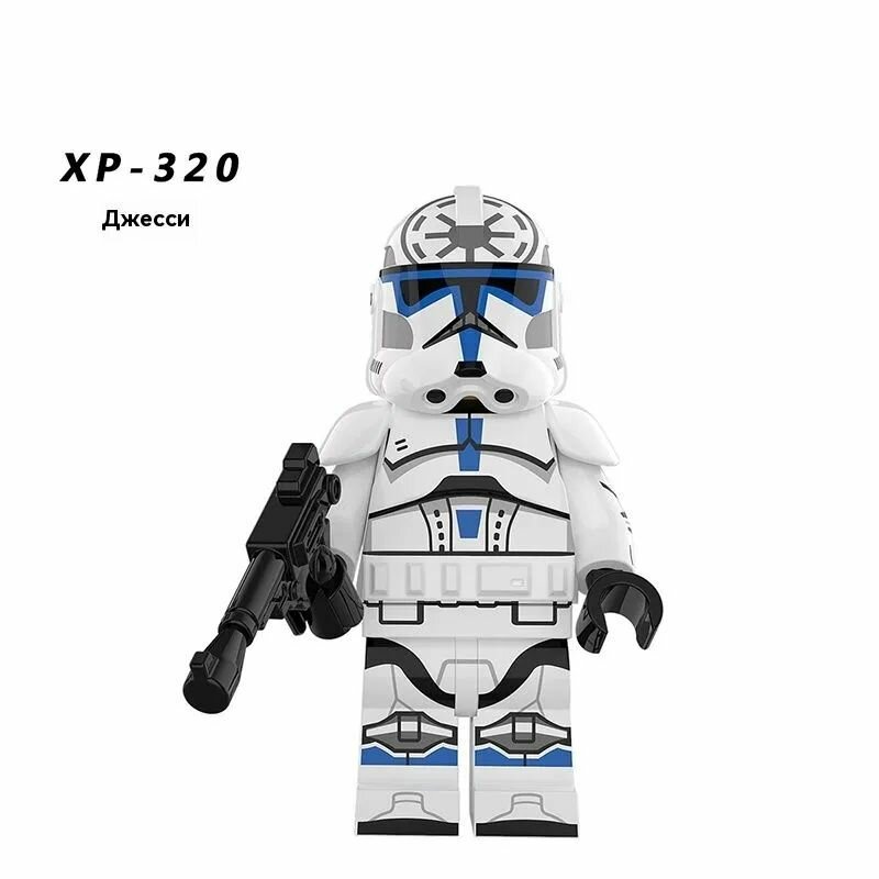 Фигурка конструктор Солдат-клон Джесси CT-5597 / Звёздные Войны / Star wars совместимо с лего