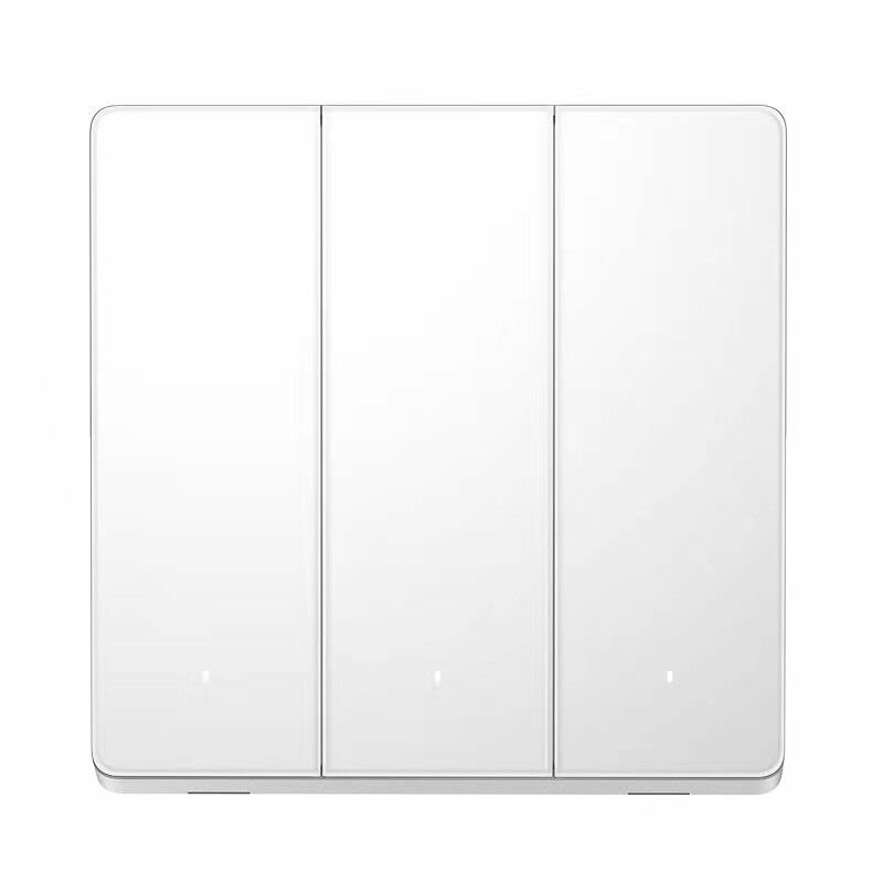 Умный выключатель одноклавишный Xiaomi Mijia Smart Switch PRO BLE Mesh single zero fire(одну клавиши) XMQBKG04LM (Mihome APP), черный