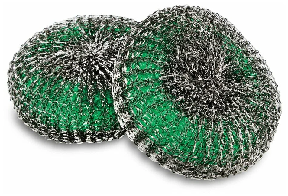 Губки кухонные Premium ( 2 шт. ) из нержавеющей стали Libman 01240