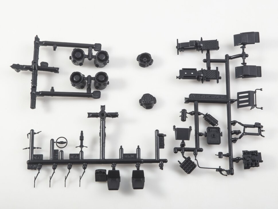 Сборная модель Самосвал KAMAZ-6520 рестайлинг (1/43) 1683AVD — фото 1