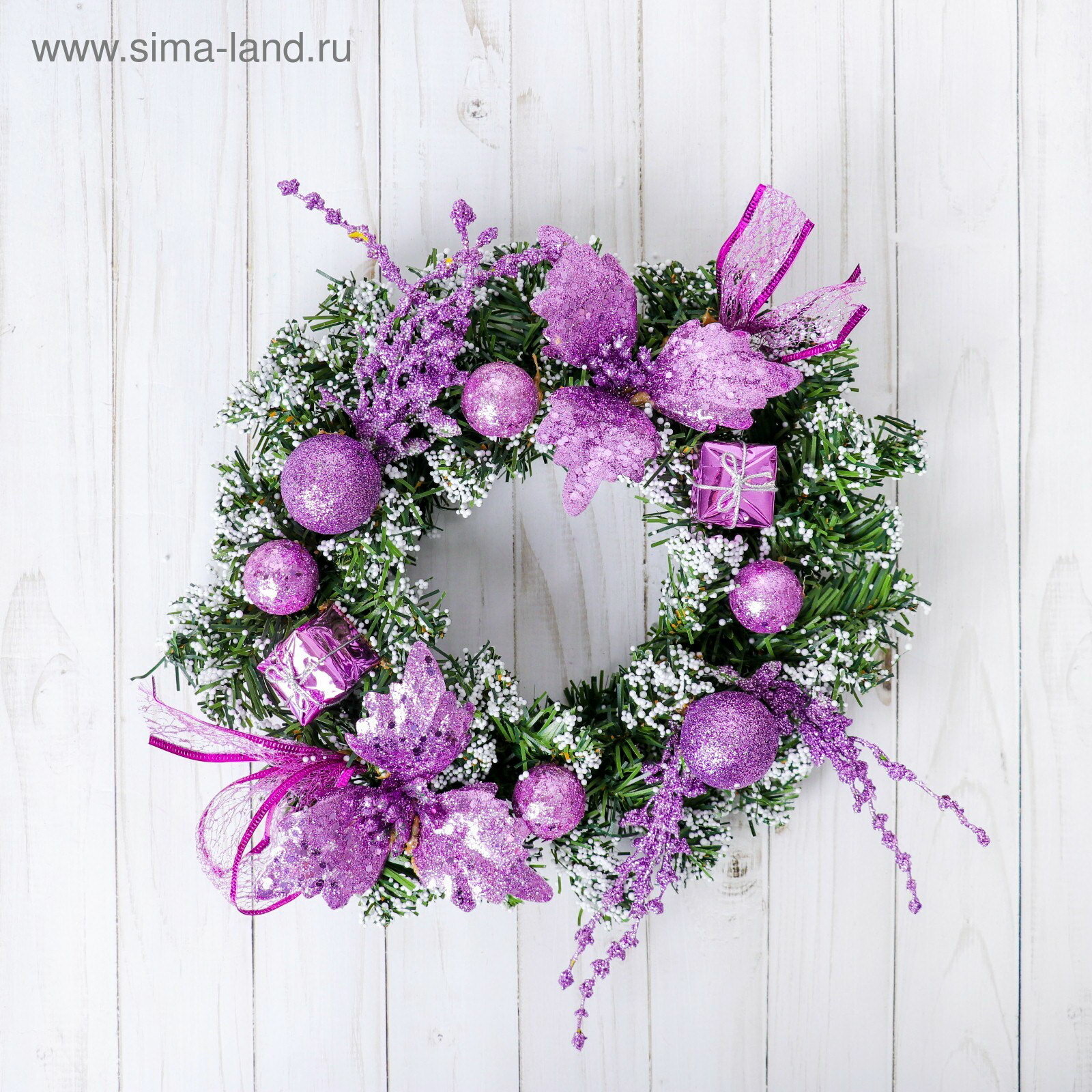 Венок новогодний d=24 см 