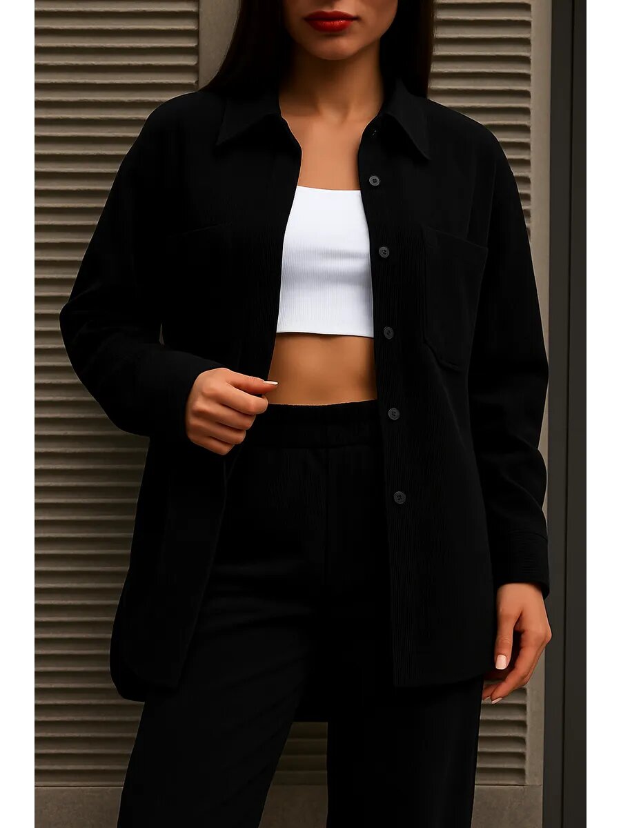 Костюм спортивный Батук Эсмер осень-зима 2025, размер 46, черный