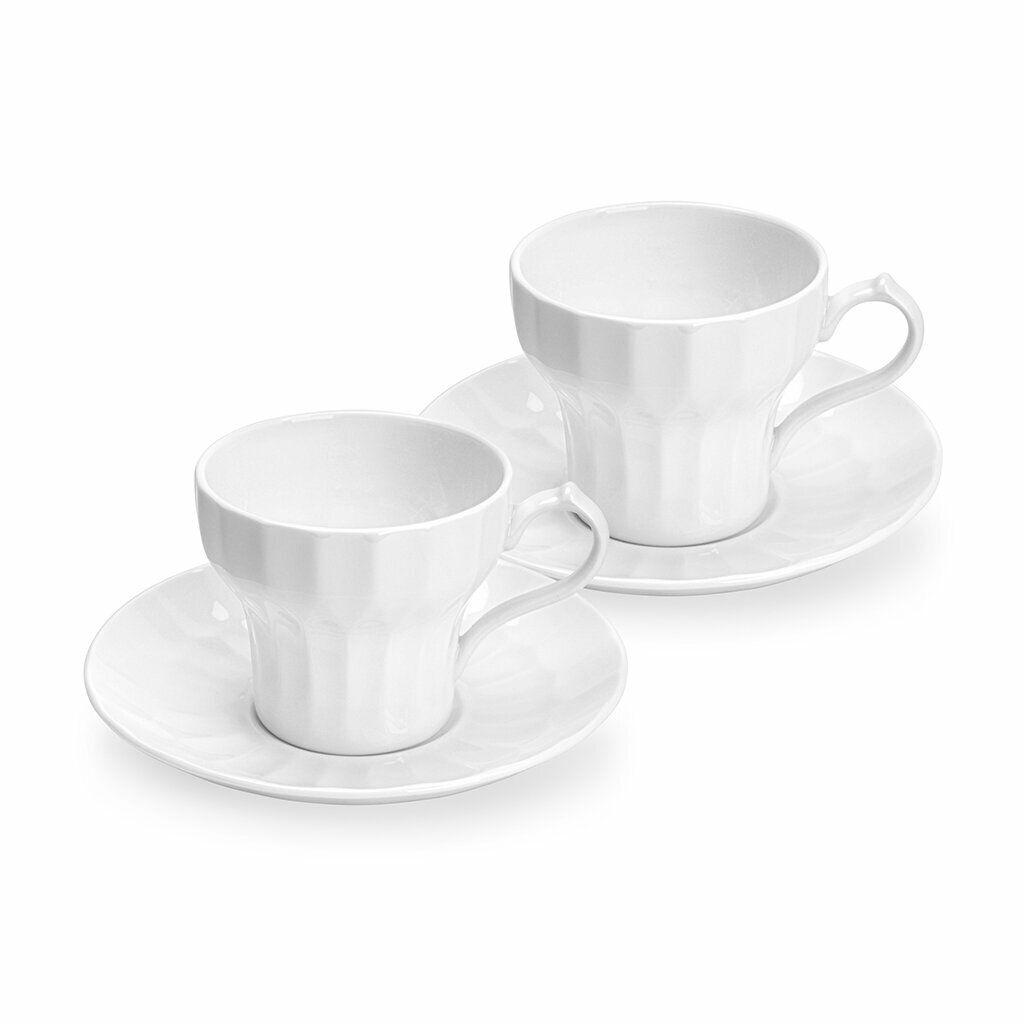 Чайный набор 4 пр. (фарфор) Luana 220мл