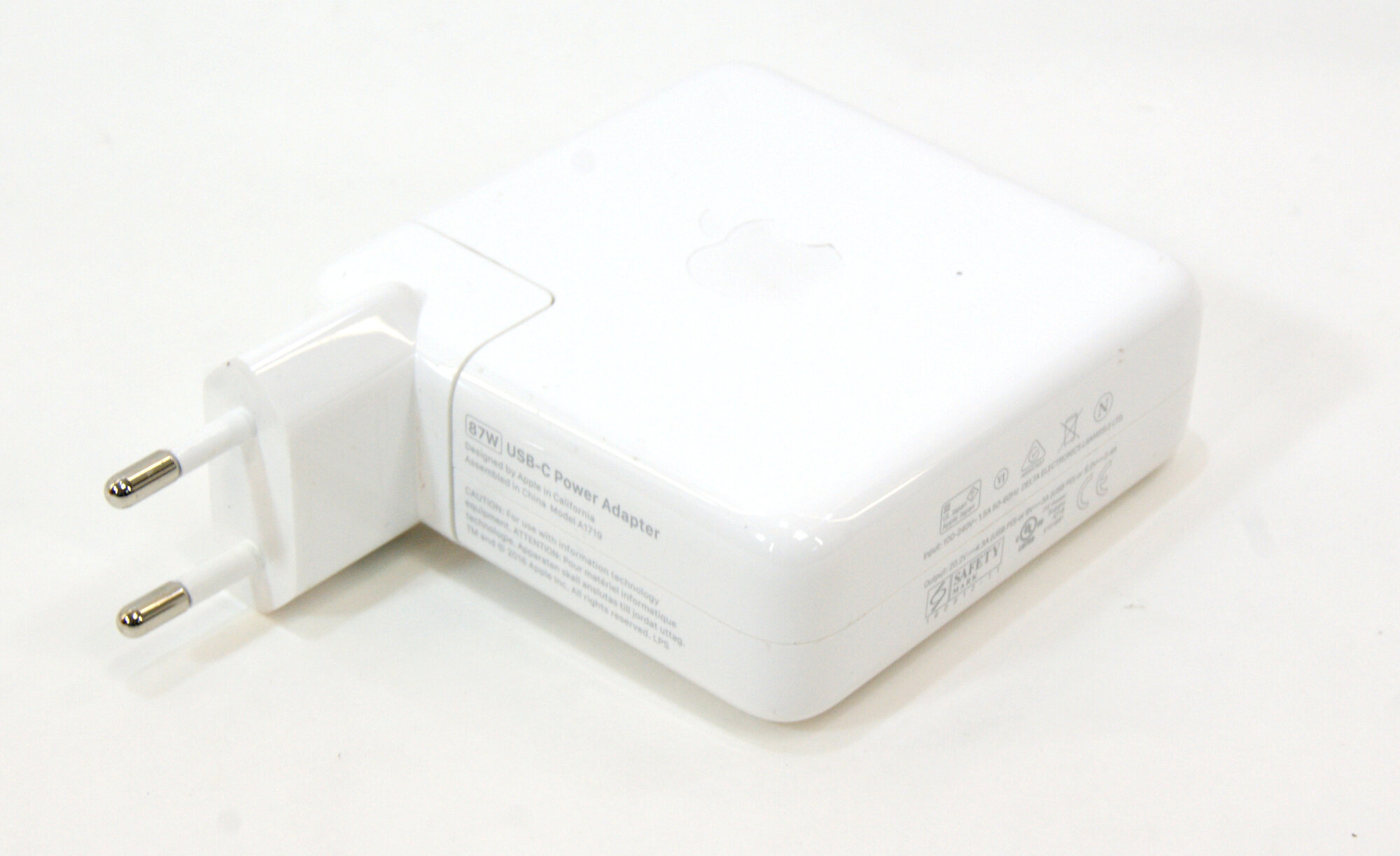 Apple 87W USB-C Power Adapter модель A1719 блок питания для зарядки