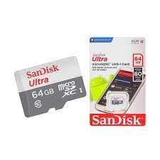 Карта памяти SanDisk Ultra, microSDHC 64Gb — фото 1
