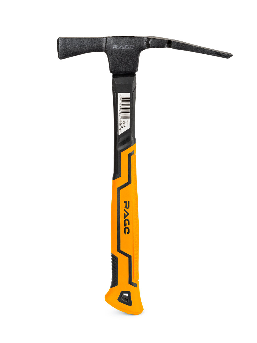 Молоток каменщика 600 г RAGE by VIRA — фото 1