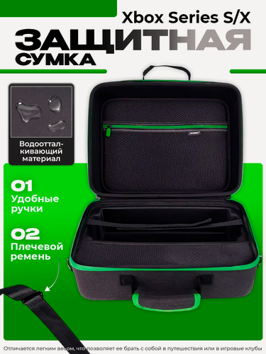 Изображение товара Защитная сумка DOBE для Xbox series S/X, жесткий кейс чехол