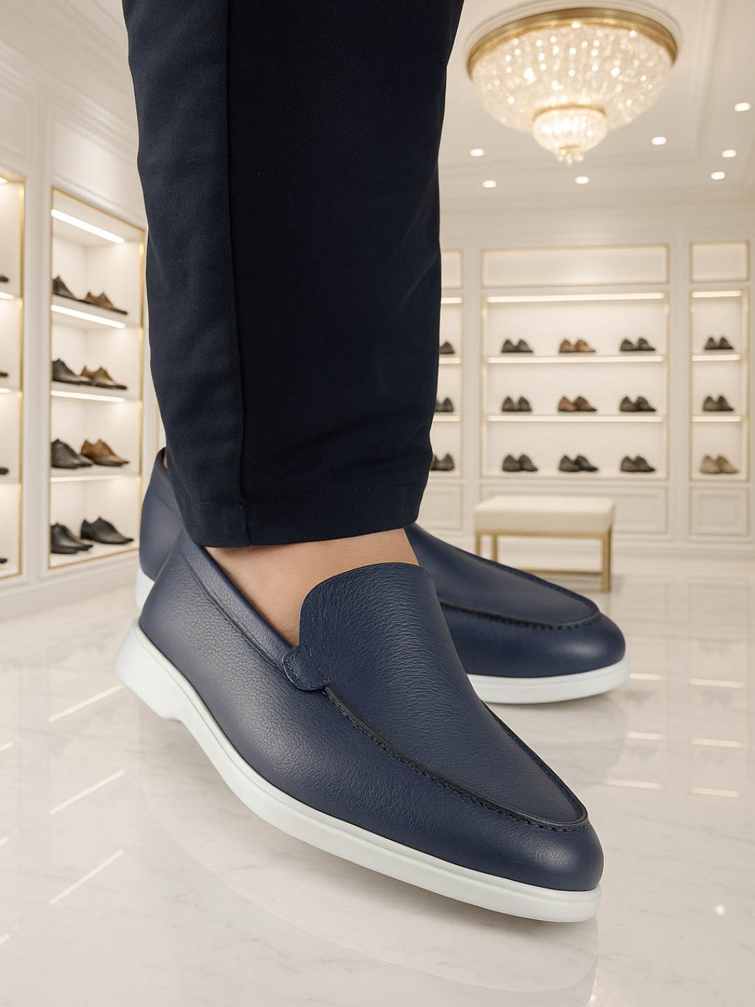 Мокасины BOTA, размер 38-42, синий — фото 1