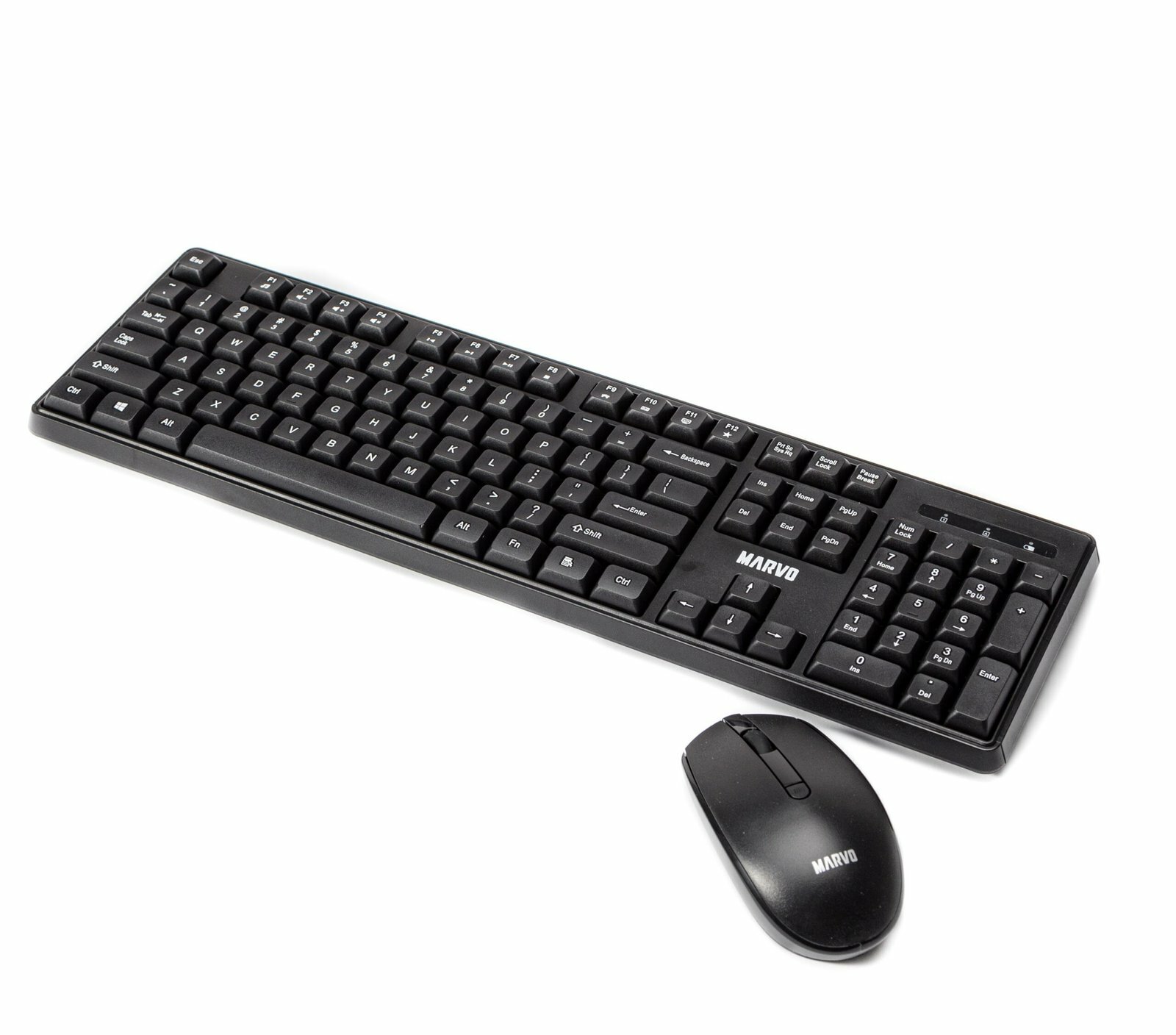Беспроводной игровой комплект клавиатуры и мыши Marvo WS005 BK, 2,4 ГГц, чёрный