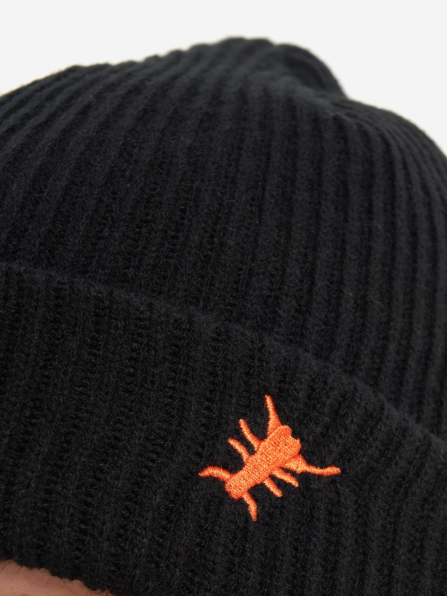 Шапка Termit для мальчиков, размер 54, черный/оранжевый — фото 1