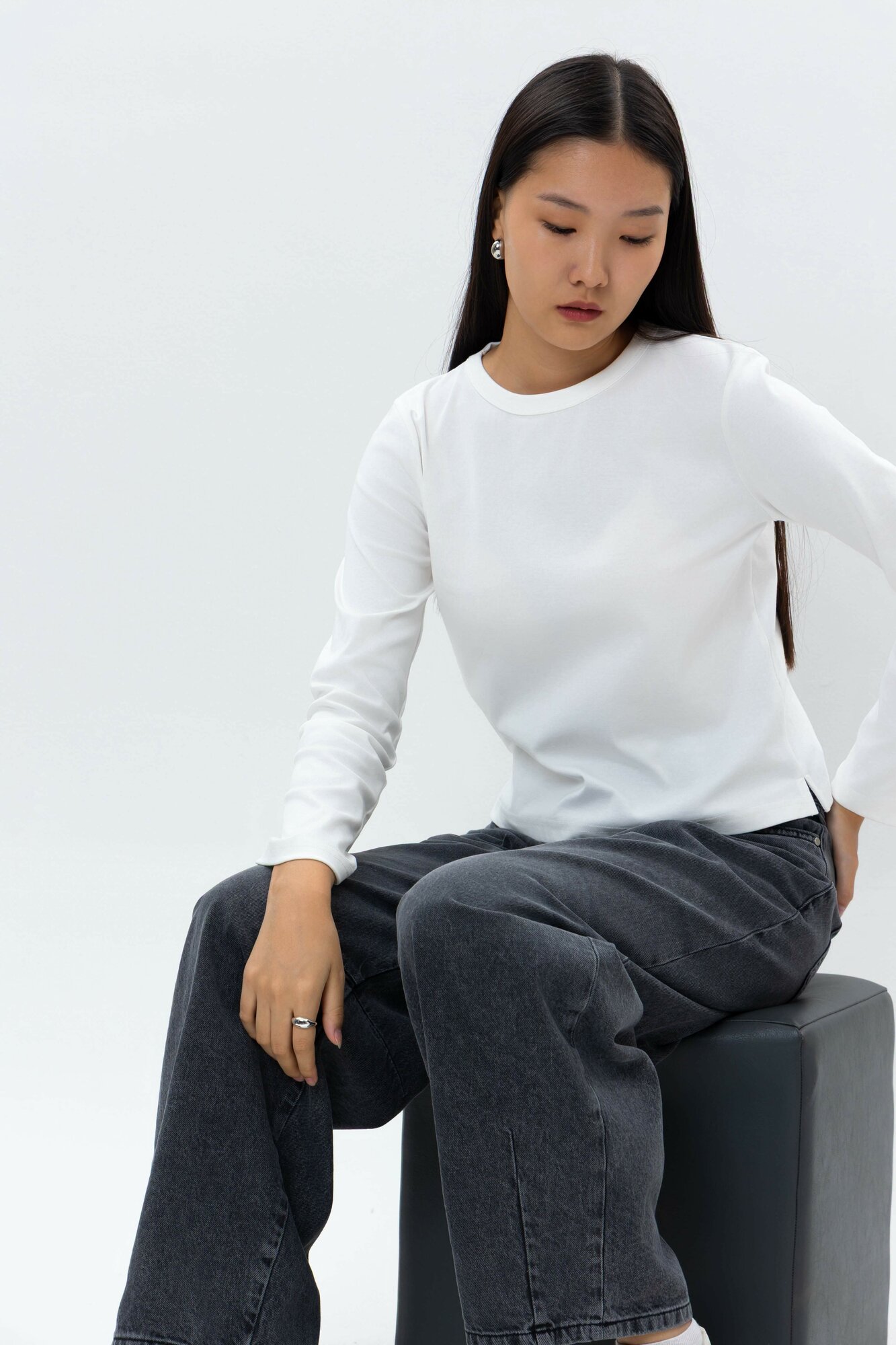 Джинсы багги TERRA PRO, размер L, dark grey — фото 1