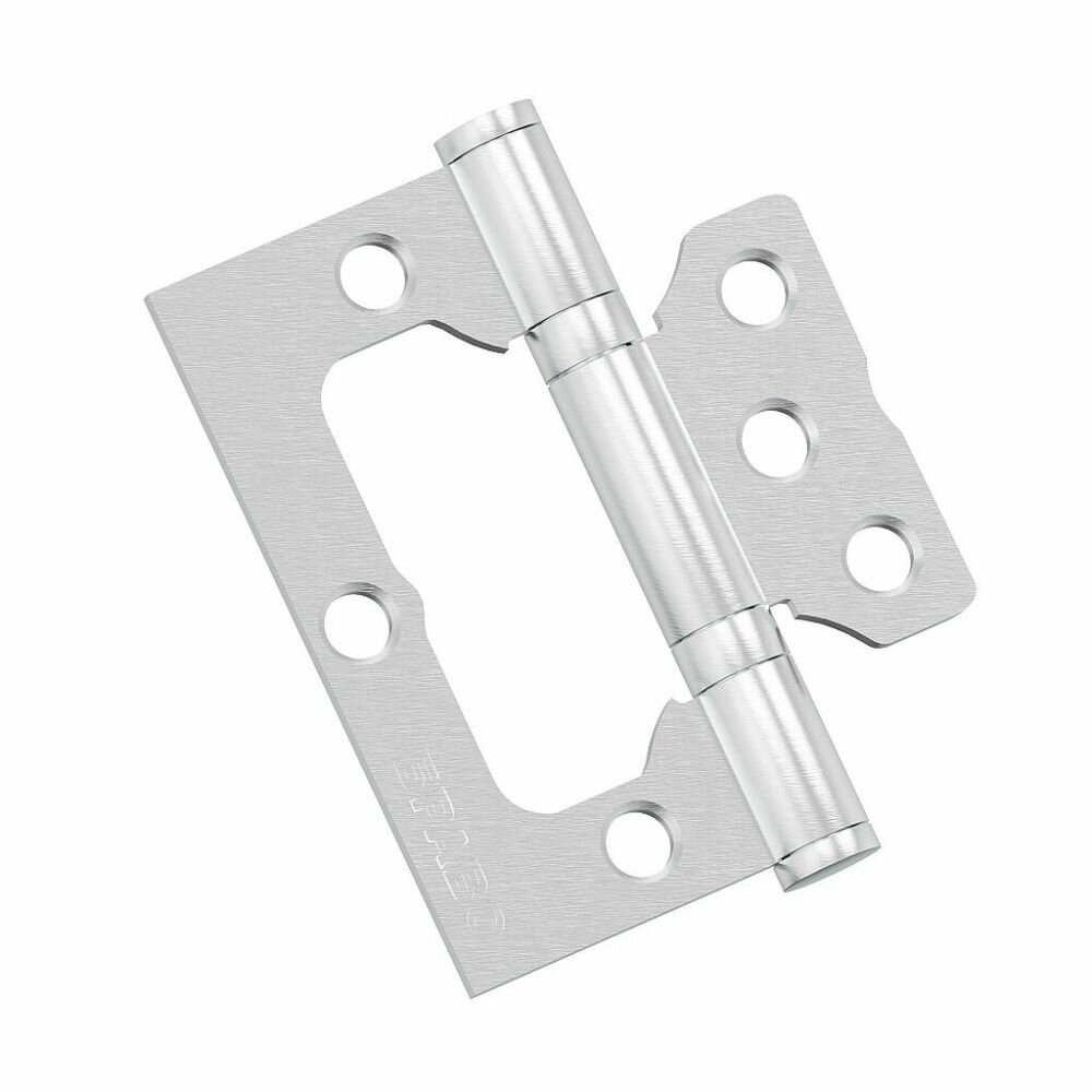 Петля без Врезки для Складной Двери Bravo F 4 2BB 75 64 2 5 SC Матовый Хром  Сталь   Браво 