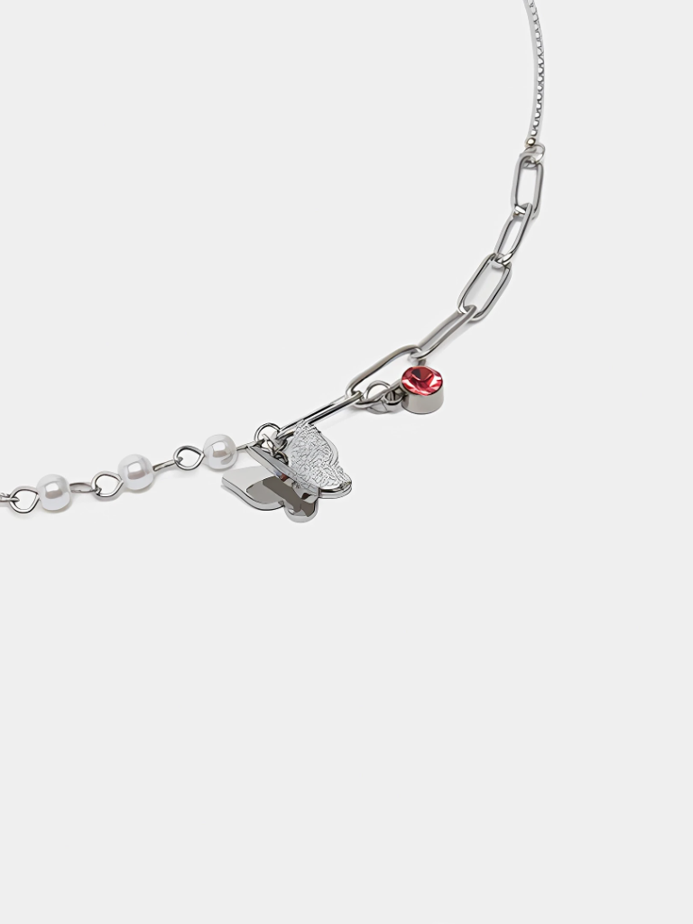 Цепь, 1 шт., длина 25.5 см, Silver