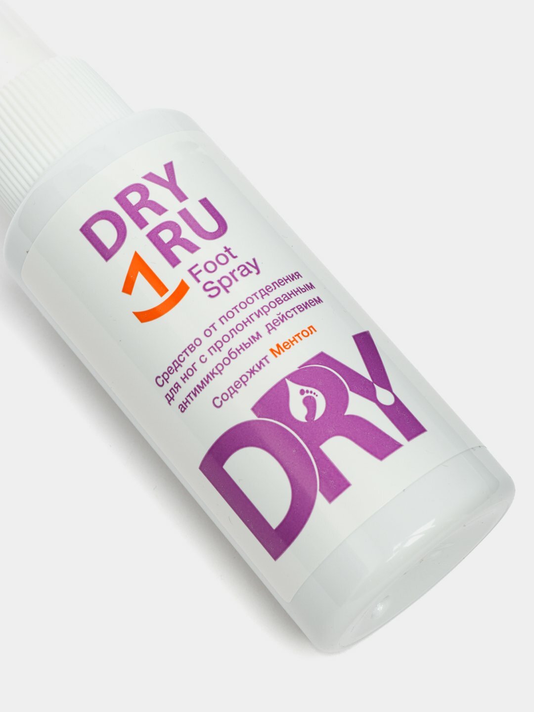 Спрей против потливости и запаха ног Dry RU Foot Spray, 100 мл