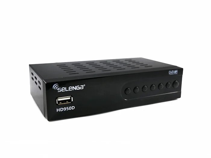 Цифровой ресивер Selenga HD950D (Эфирный DVB-T2/C, Dolby Digital) — фото 1