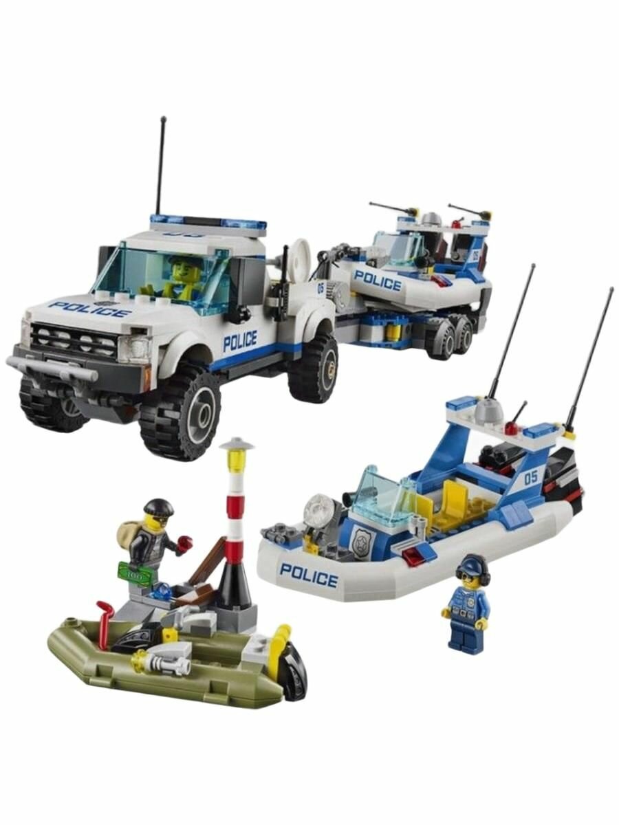 Конструктор 10421 "Полицейский патруль", 409 дет.