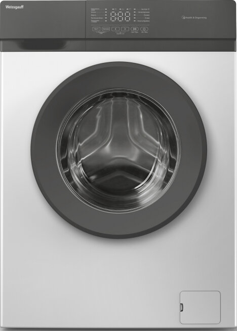Фронтальная стиральная машина Weissgauff WM 4506 Simple Touch Grey