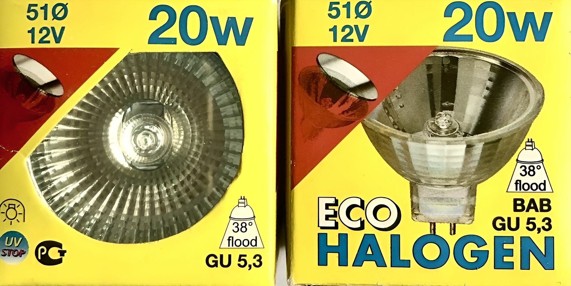 Лампа галогенная  2 штуки  BAB P 20W MR16 GU5 3 12V PAULMANN 832 20  Германия 