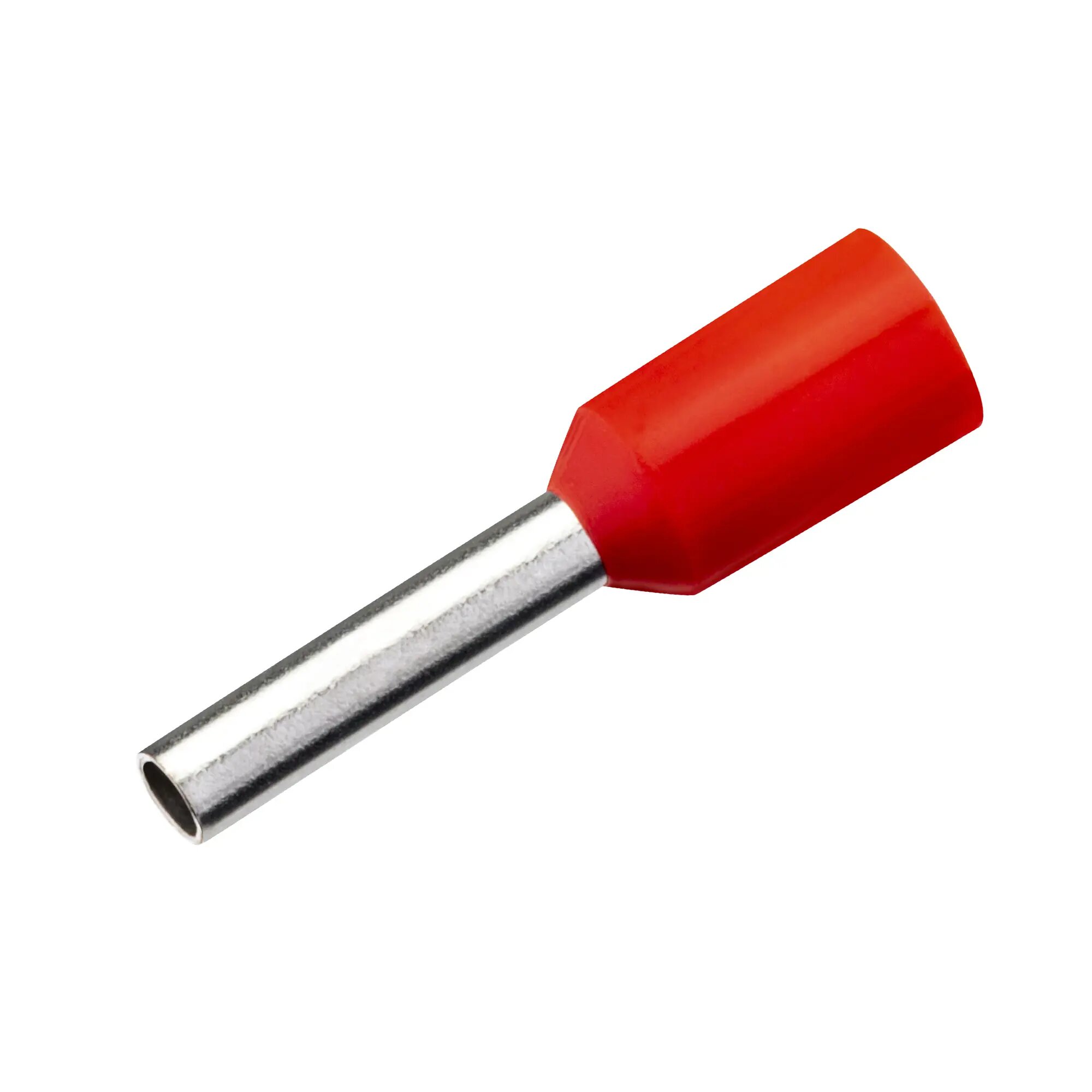 Наконечник штыревой втулочный изолированный Duwi Е1008 НШВИ 1-8 мм цвет красный 25 шт.