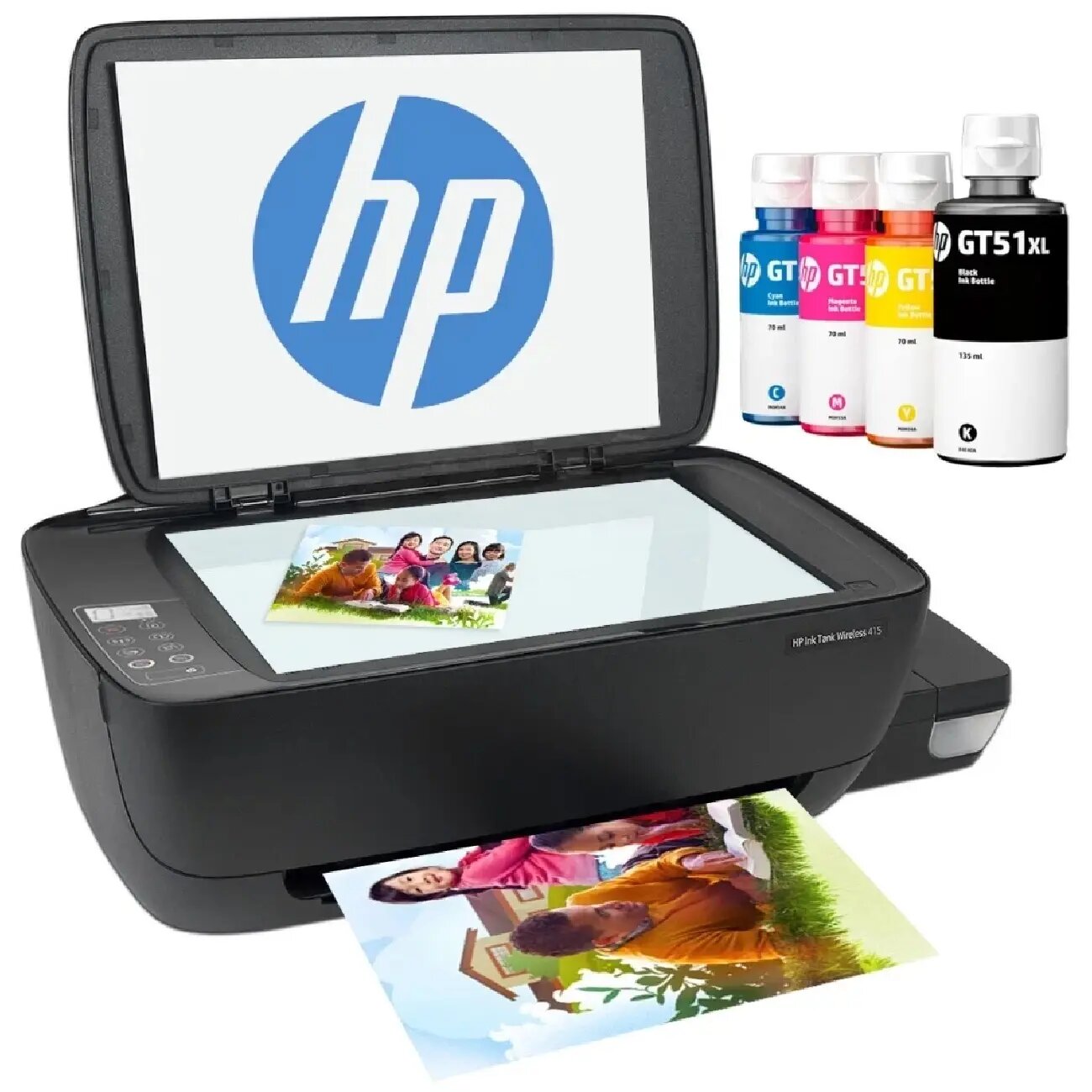 МФУ HP Ink Tank 415 AiO (A4, 8 стр/мин, струйная печать, Wi-Fi, LCD, USB) — фото 1
