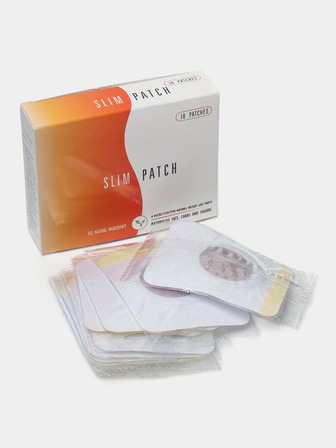 Пластыри для похудения Slim Patch, 30 шт, набор из 30 штук для похудения