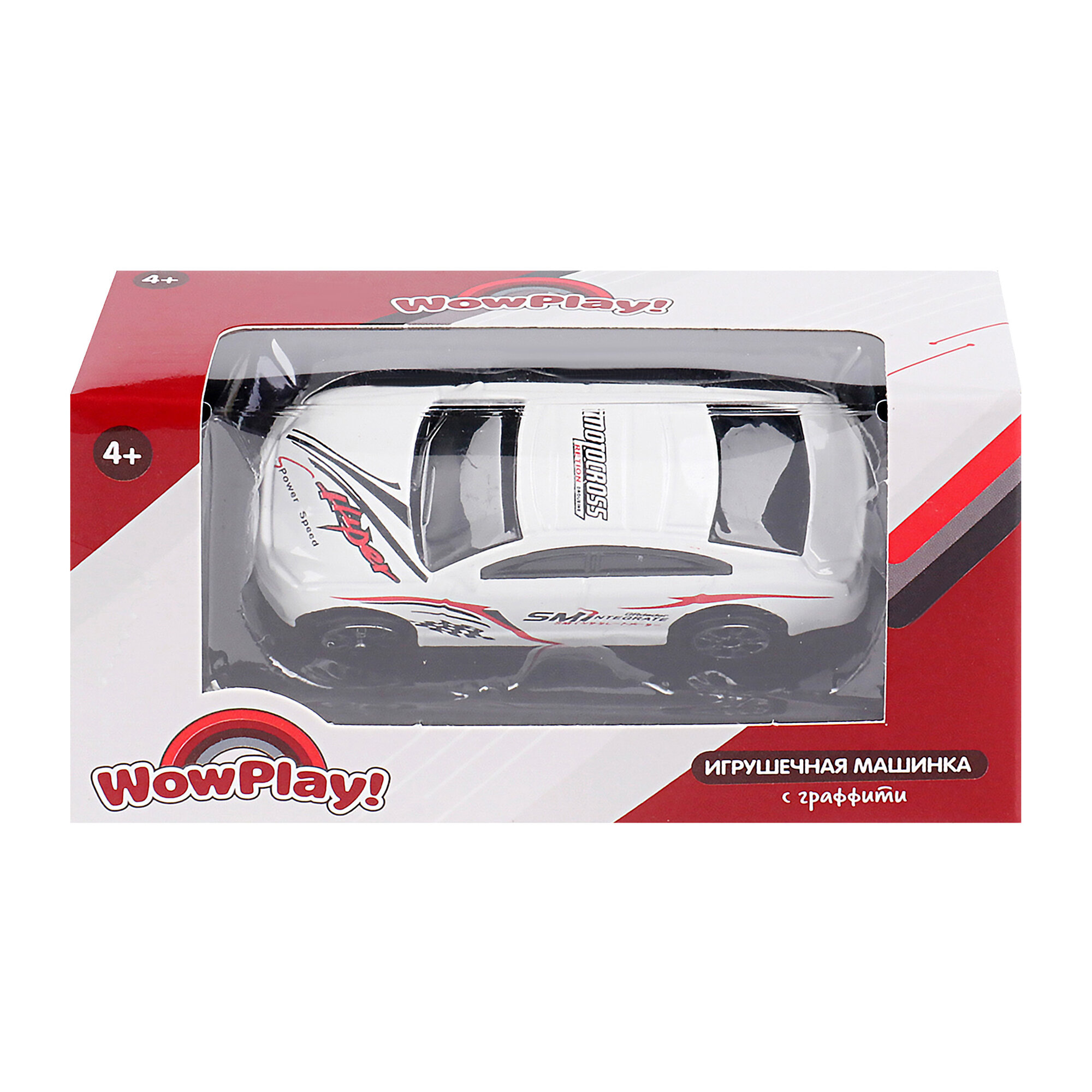 Миниатюрная машинка WowPlay DS915 "Машинист", граффити, масштаб 1:64 — фото 1